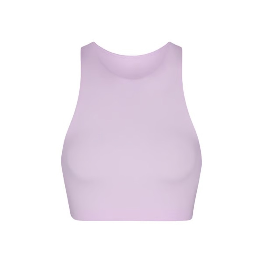 Skims Sugar Plum High Neck Bralette
